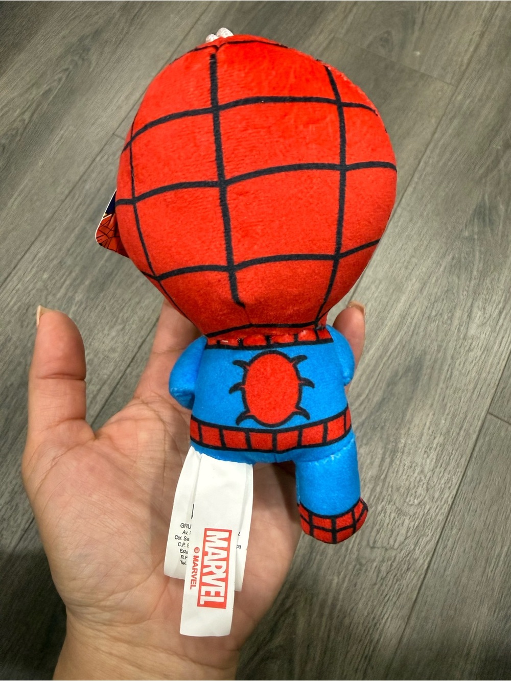 Marvel Spider-Man Plush with Green Tennis Ball - Picture 3 of 3